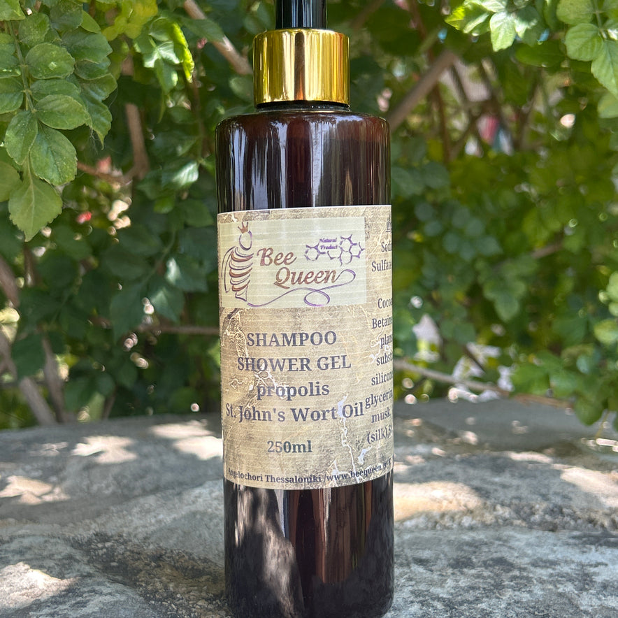 Image for Φυσικό Υγρό Σαπούνι Μαλλιών & Σώματος με Πρόπολη από την BEE QUEEN