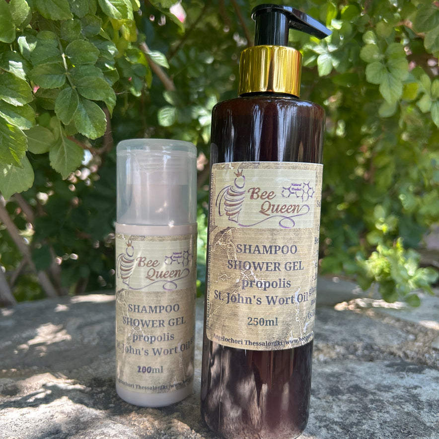 Image for Φυσικό Υγρό Σαπούνι Μαλλιών & Σώματος με Πρόπολη από την BEE QUEEN