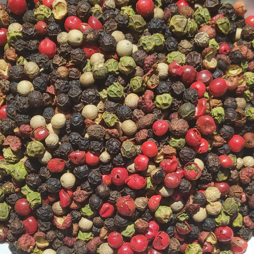 Image for 5 Colour Mixed Whole Peppercorns