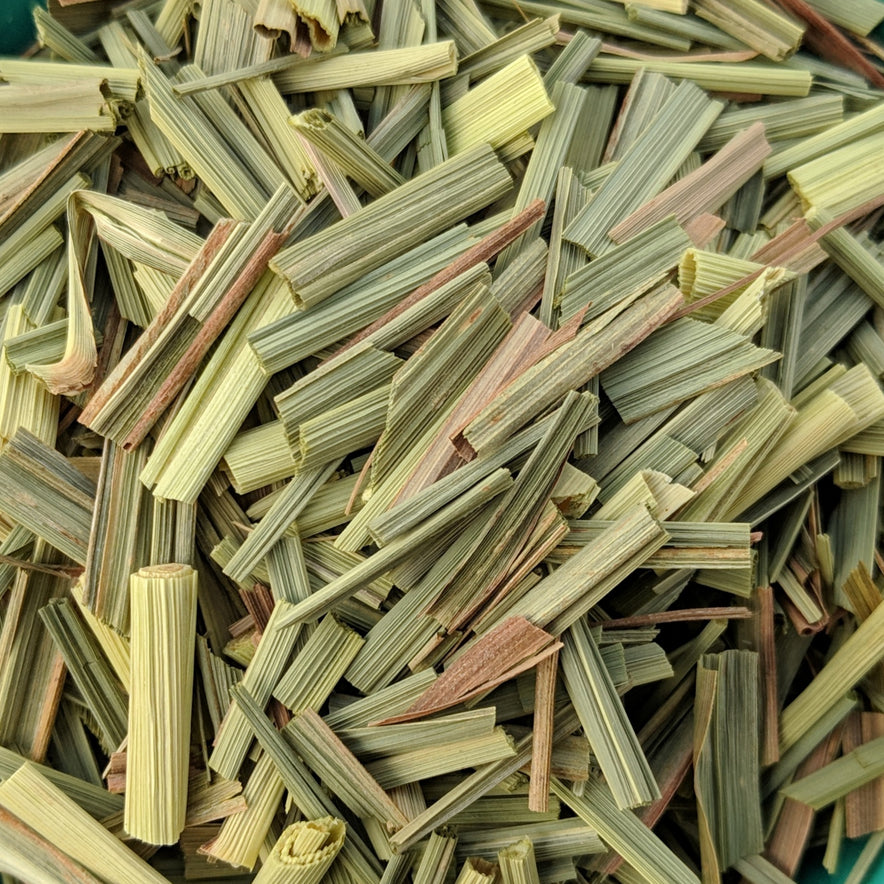 Image for Cretan Lemongrass (Cymbopogon Citratus) | Leaves or Powder | Our Biodynamic Cultivation