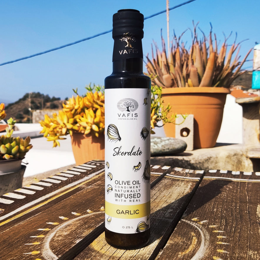 Image for Ελαιόλαδο με Σκόρδο από την VAFIS (250ml)