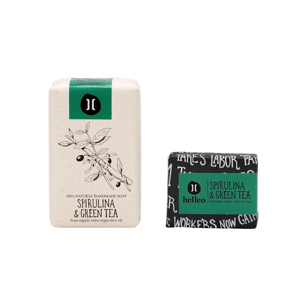 "Spirulina & Green Tea" Handmade Soap