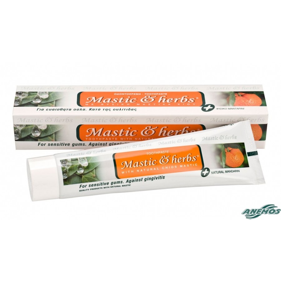 Toothpaste with Mastic & Mandarin