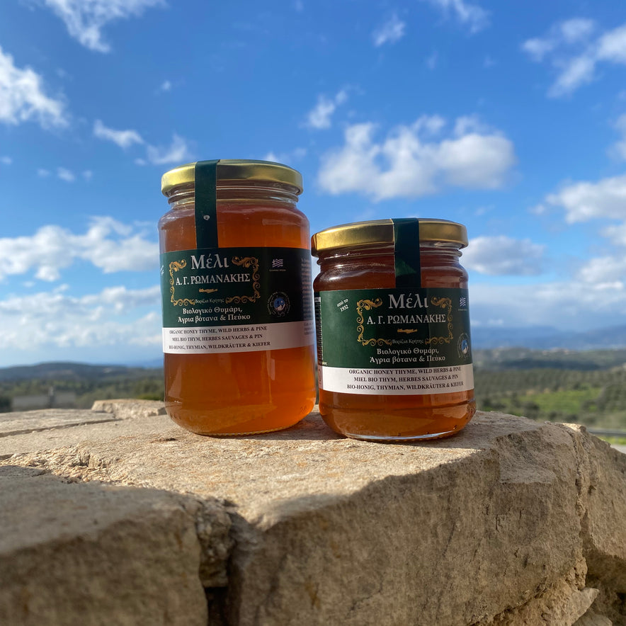 Image for Organic Cretan Honey | Thyme, Pine and Wild Herbs