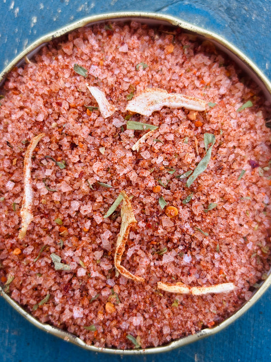 Sel de mer crétois "Piri-Piri" (Fleur De Sel)