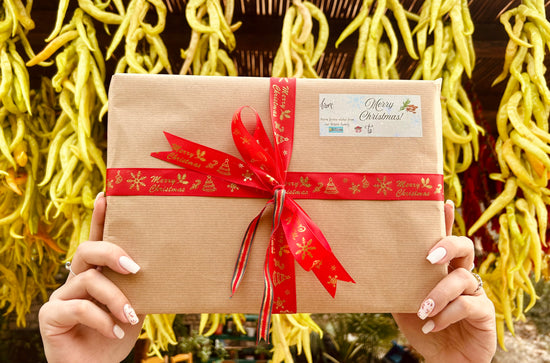 <tc>Το χριστουγεννιάτικο κουτί δώρου</tc>