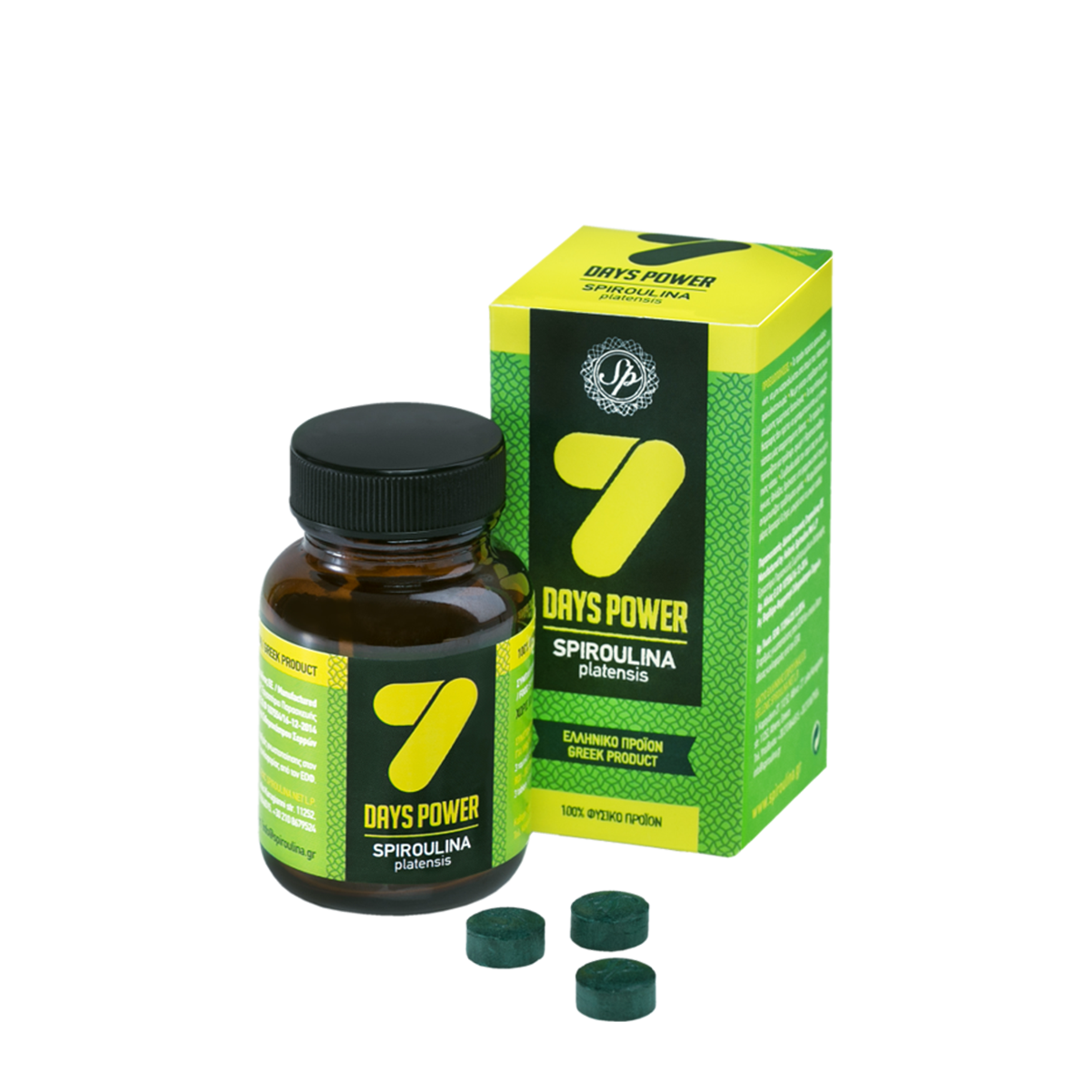 <tc>"7 Days Power" Spirulina Platensis Tabletten</tc>