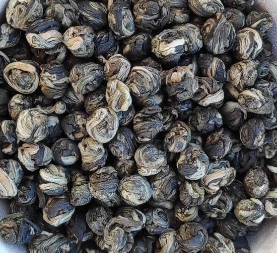 <transcy>Βιολογικό Πράσινο Τσάι Γιασεμί «Dragon Phoenix Pearl» *Σπάνιο*</transcy>