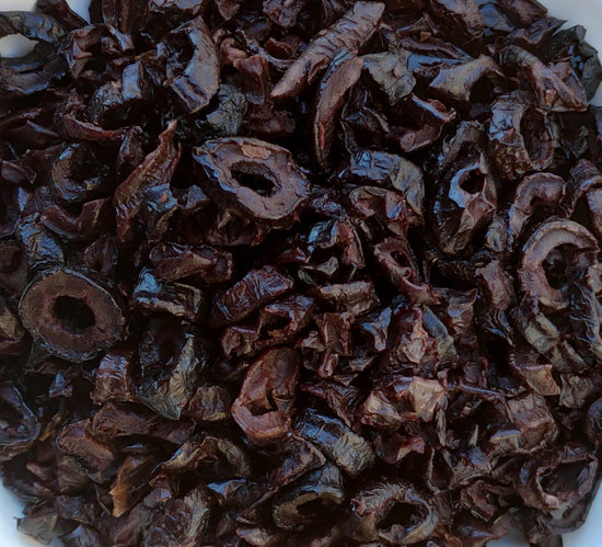 <transcy>Μαύρες Ελιές Αποξηραμένες (80γρ)</transcy>