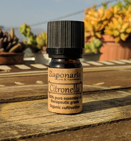 Αιθέριο Έλαιο Citronella της SAPONARIA (5ml)