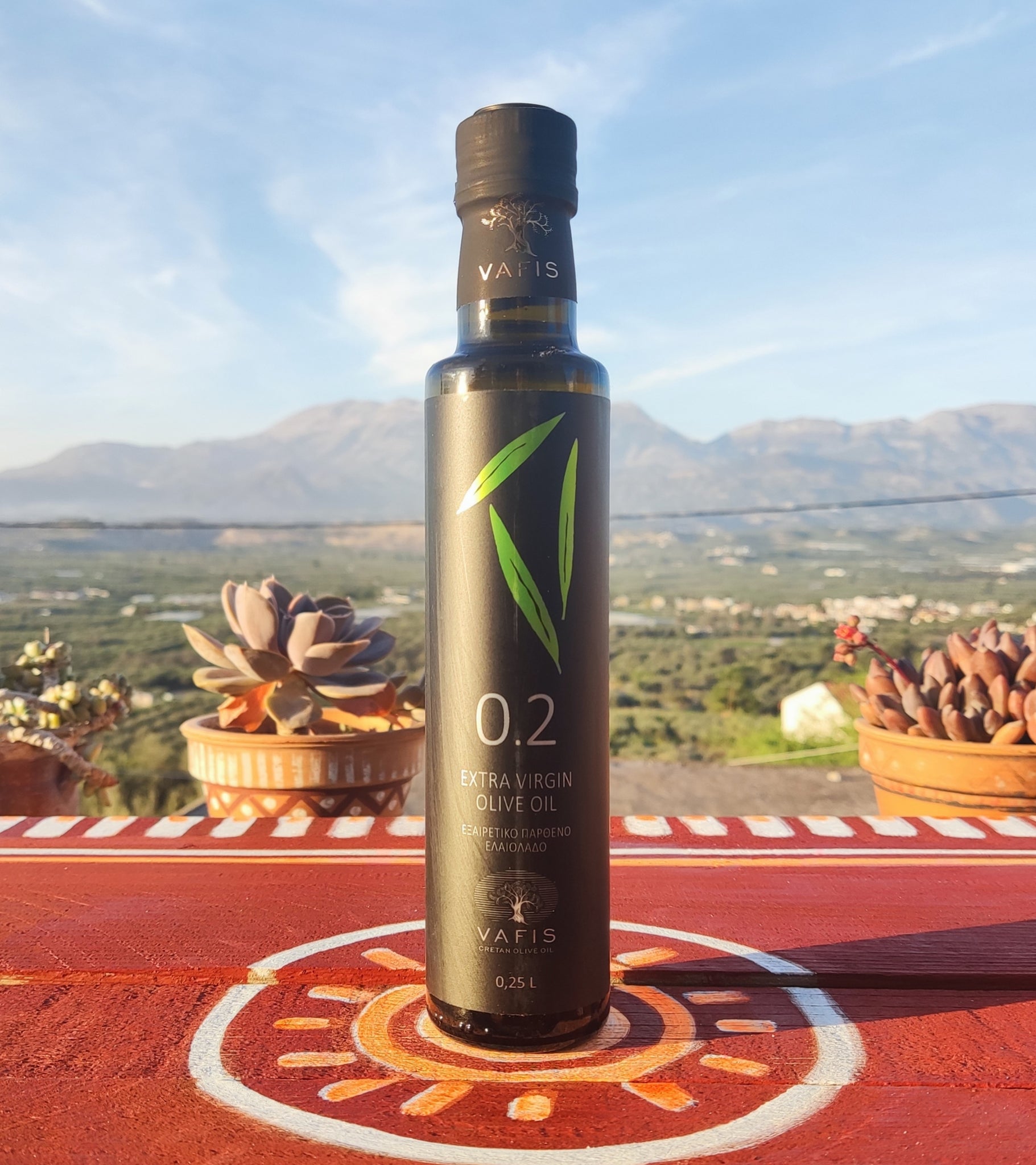 <tc>Huile d'olive extra vierge de haute qualité, 0.2 acidité.</tc>