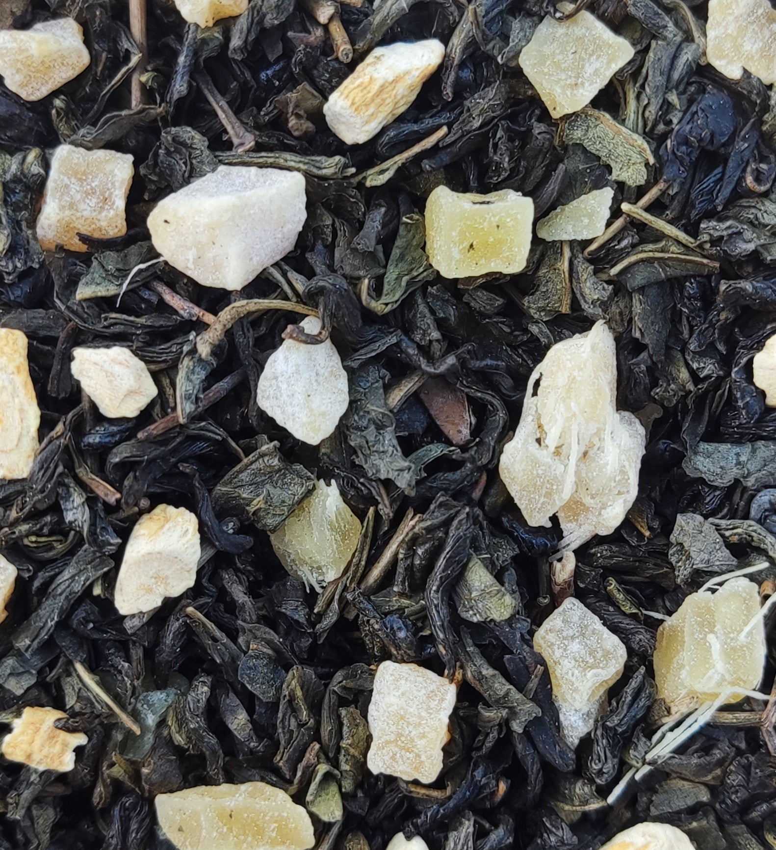 Grüner Tee „Reine Energie“.