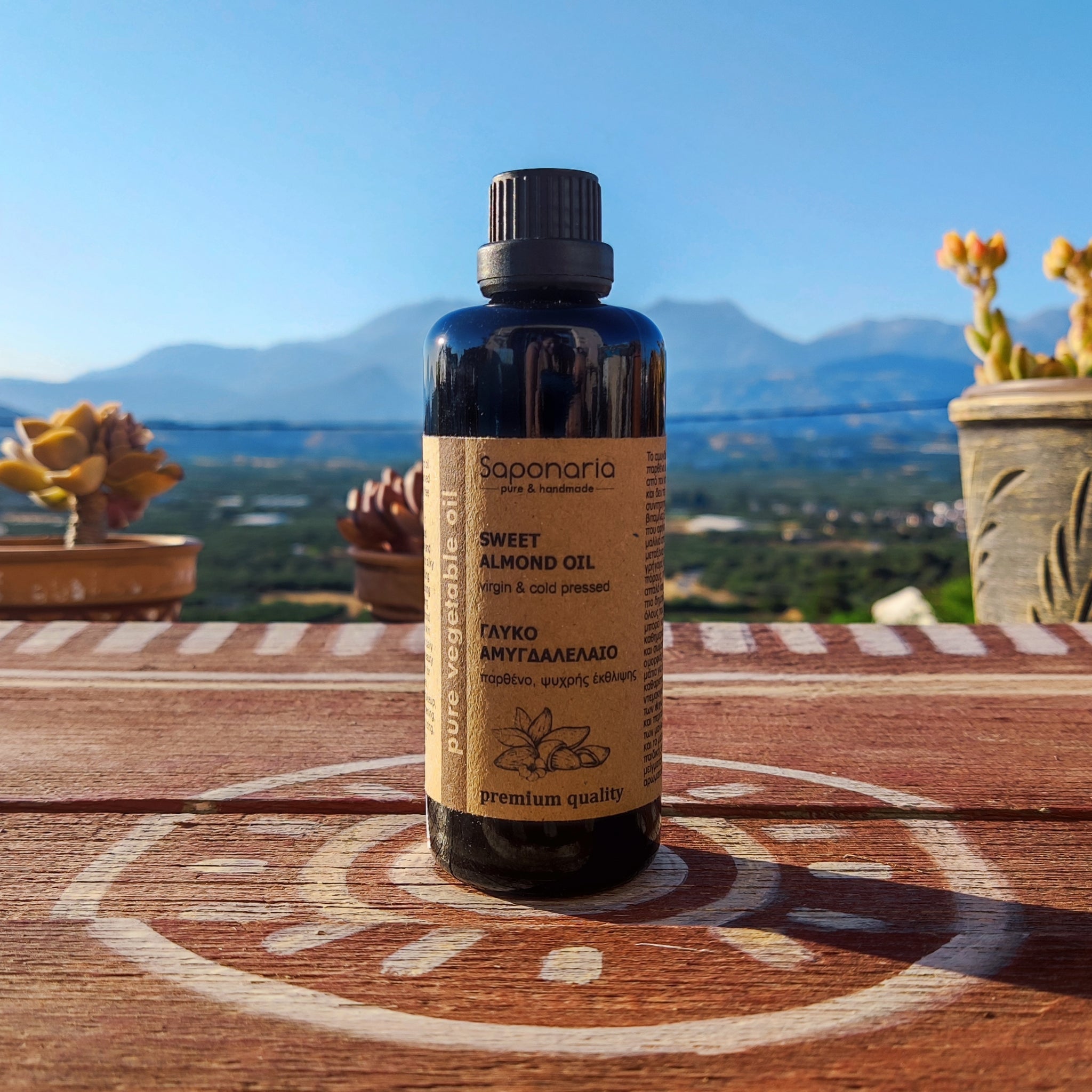 Reines süßes Mandelöl