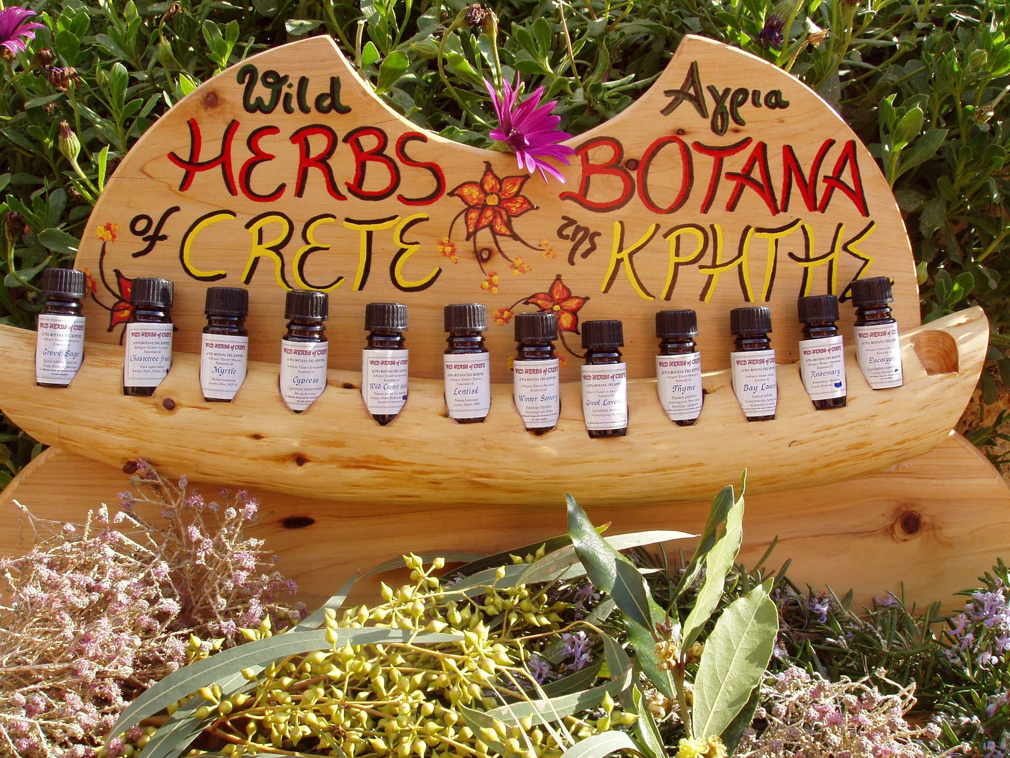 Kretische ätherische Öle von WILD HERBS OF CRETE