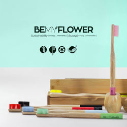 "BeMyFlower" Bamboo Toothbrushes