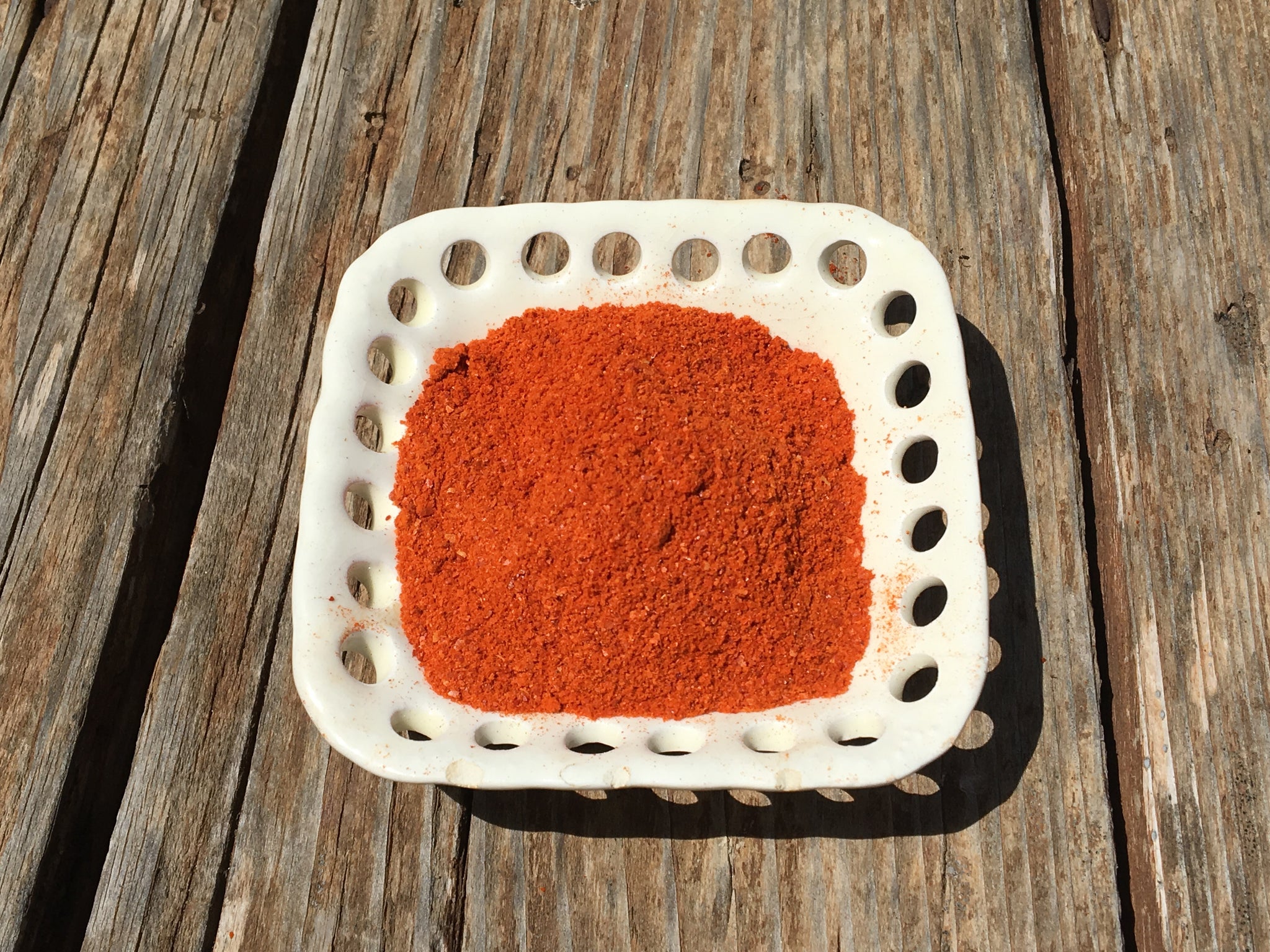 Kretisches scharfes Chilipulver