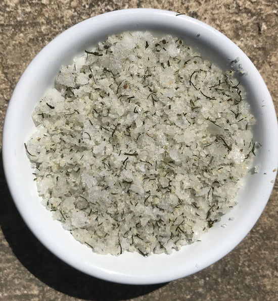 <transcy>Κρητικό Θαλασσινό Αλάτι (Ανθός Αλατιού) «Σκόρδο»</transcy>