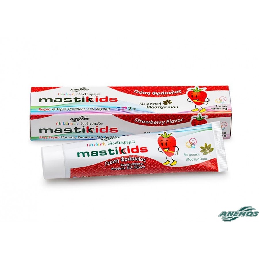 Zahnpasta mit Mastix & Erdbeere