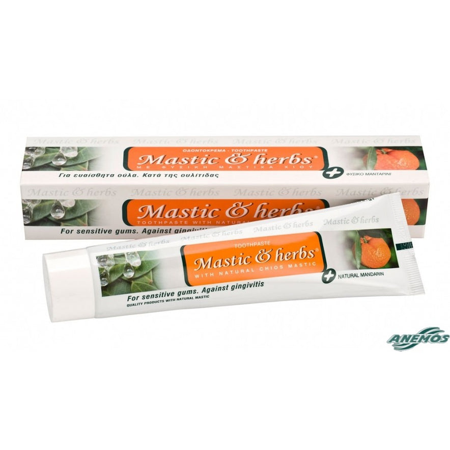 Image for Toothpaste with Mastic & Mandarin